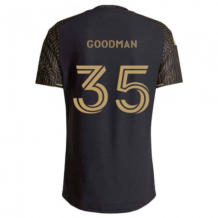 ילדים Luke Goodman #35 חום שחור ג'רזי ביתית 2026/27 חולצה קצרה
