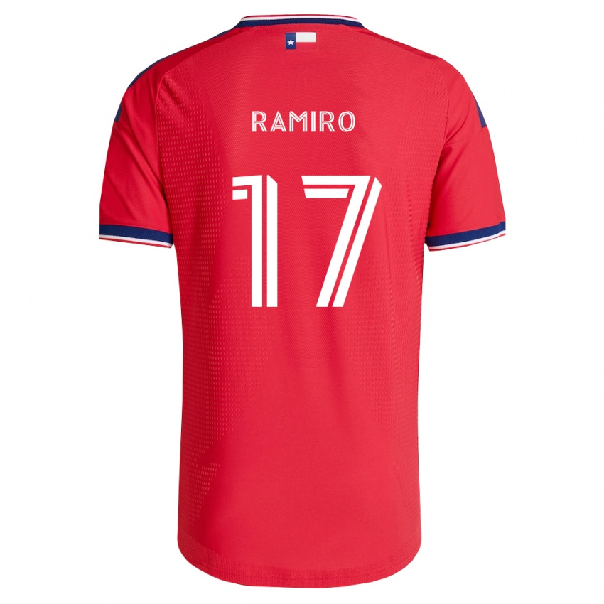 ילדים Ramiro #17 אדום כחול לבן ג'רזי ביתית 2026/27 חולצה קצרה