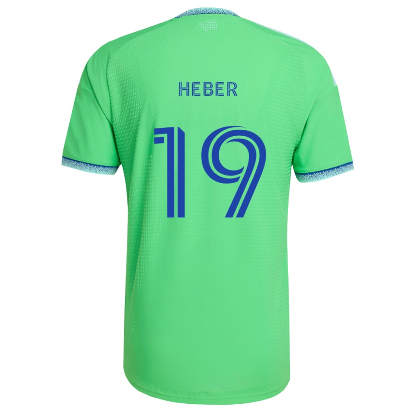 ילדים הבר #19 ירוק כחול בהיר ג'רזי ביתית 2026/27 חולצה קצרה