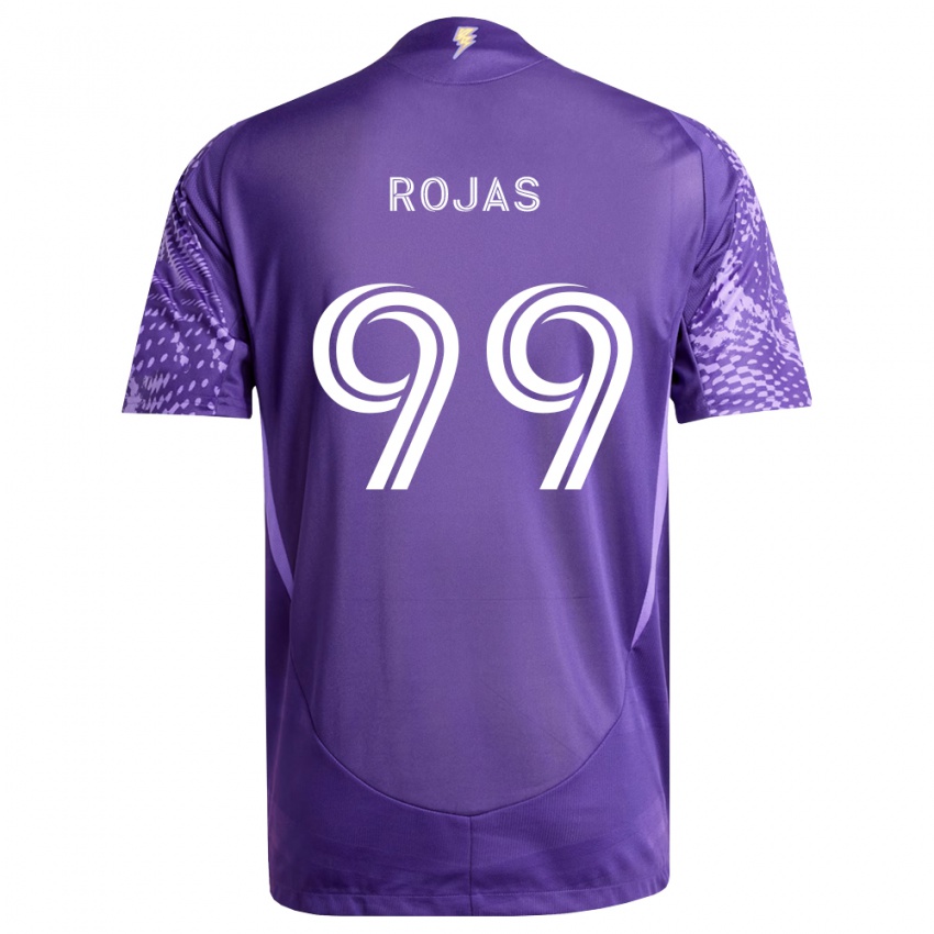 ילדים Juan Rojas #99 סגול לבן ג'רזי ביתית 2026/27 חולצה קצרה