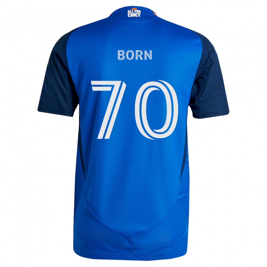 ילדים Landon Born #70 כחול מלכותי כתום ג'רזי ביתית 2026/27 חולצה קצרה