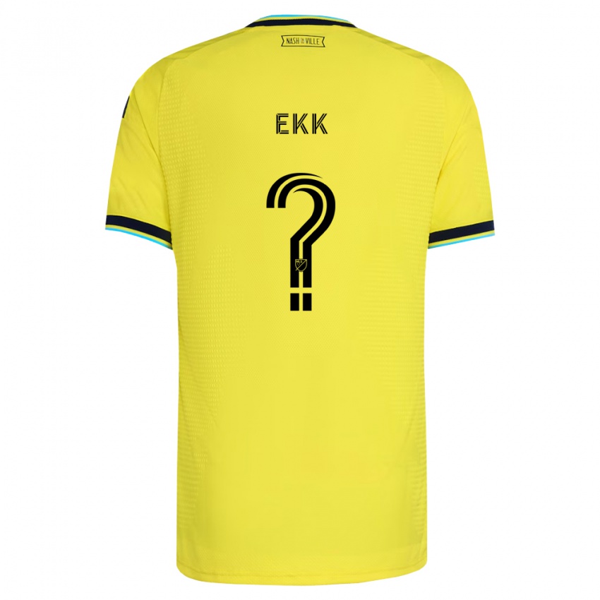 ילדים Maximus Ekk #0 כחול צי בהיר צהוב ג'רזי ביתית 2026/27 חולצה קצרה