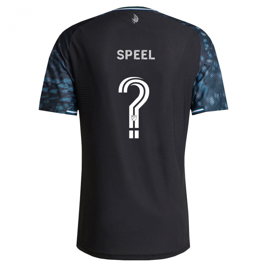 ילדים Wessel Speel #0 שחור לבן ג'רזי ביתית 2026/27 חולצה קצרה