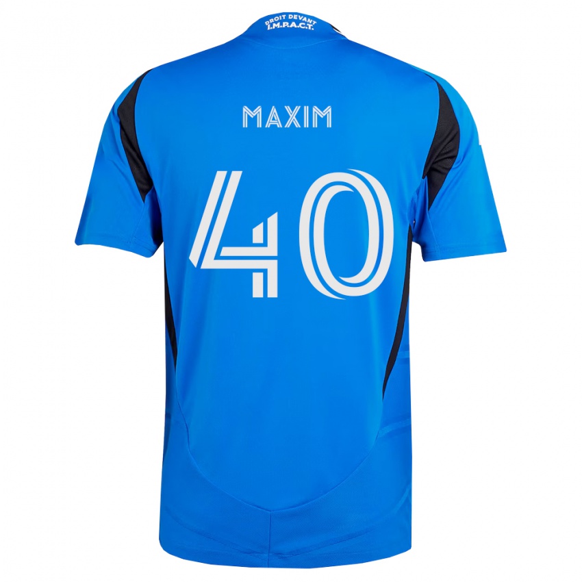 ילדים Ellyson Maxim #40 כחול לבן שחור ג'רזי ביתית 2026/27 חולצה קצרה
