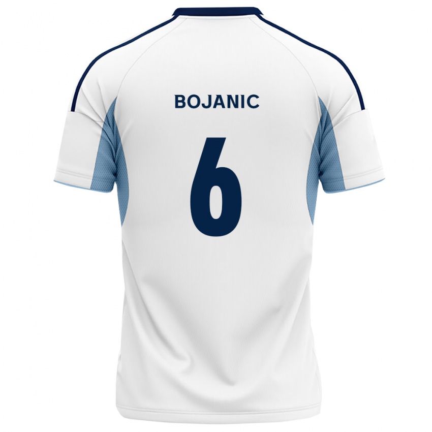 ילדים Darijan Bojanic #6 כחול מלכותי לבן הרחק ג'רזי 2026/27 חולצה קצרה