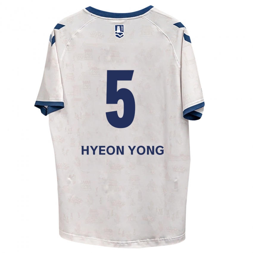 ילדים Hyeon-Yong Lee #5 כחול מלכותי לבן הרחק ג'רזי 2026/27 חולצה קצרה