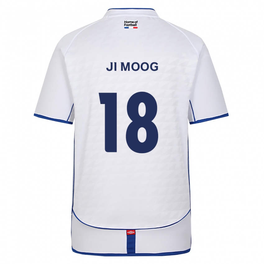 ילדים Ji-Moog Choi #18 שחור לבן אדום הרחק ג'רזי 2026/27 חולצה קצרה