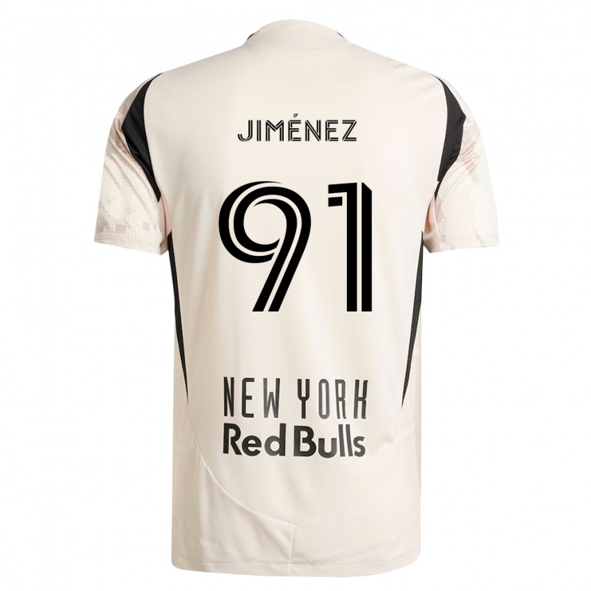 ילדים Mijahir Jiménez #91 לבן מחוץ לאדום שחור הרחק ג'רזי 2026/27 חולצה קצרה