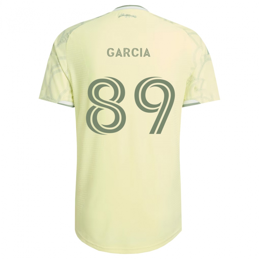 ילדים Xavier Garcia #89 בז' לבן הרחק ג'רזי 2026/27 חולצה קצרה