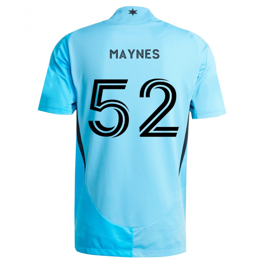 ילדים Sullivan Maynes #52 כחול בהיר שחור הרחק ג'רזי 2026/27 חולצה קצרה