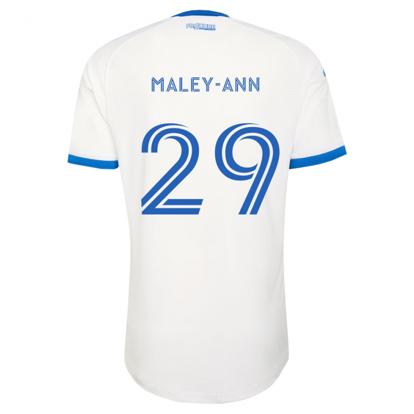 ילדים Caron Maley-Ann #29 כחול שמיים לבן הרחק ג'רזי 2026/27 חולצה קצרה