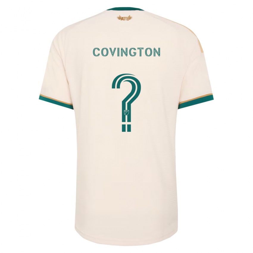 ילדים Ivory Covington #0 ירוק שמפניה הרחק ג'רזי 2026/27 חולצה קצרה