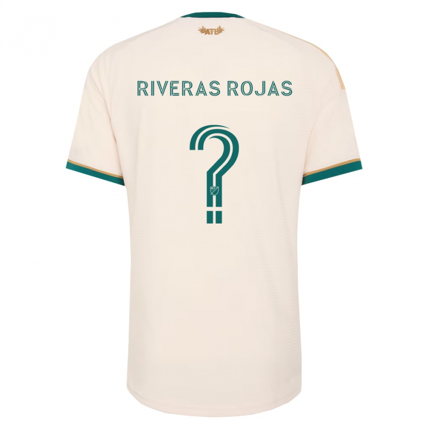 ילדים Gonzalo Riveras Rojas #0 ירוק שמפניה הרחק ג'רזי 2026/27 חולצה קצרה