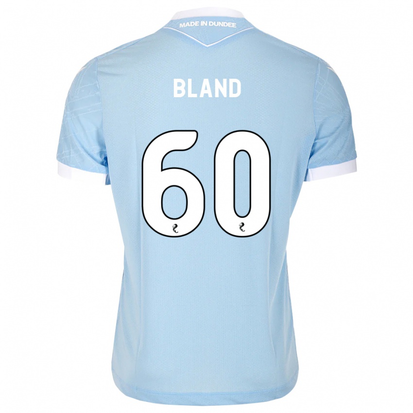 ילדים Ryan Bland #60 כחול שמיים בהיר לבן הרחק ג'רזי 2026/27 חולצה קצרה