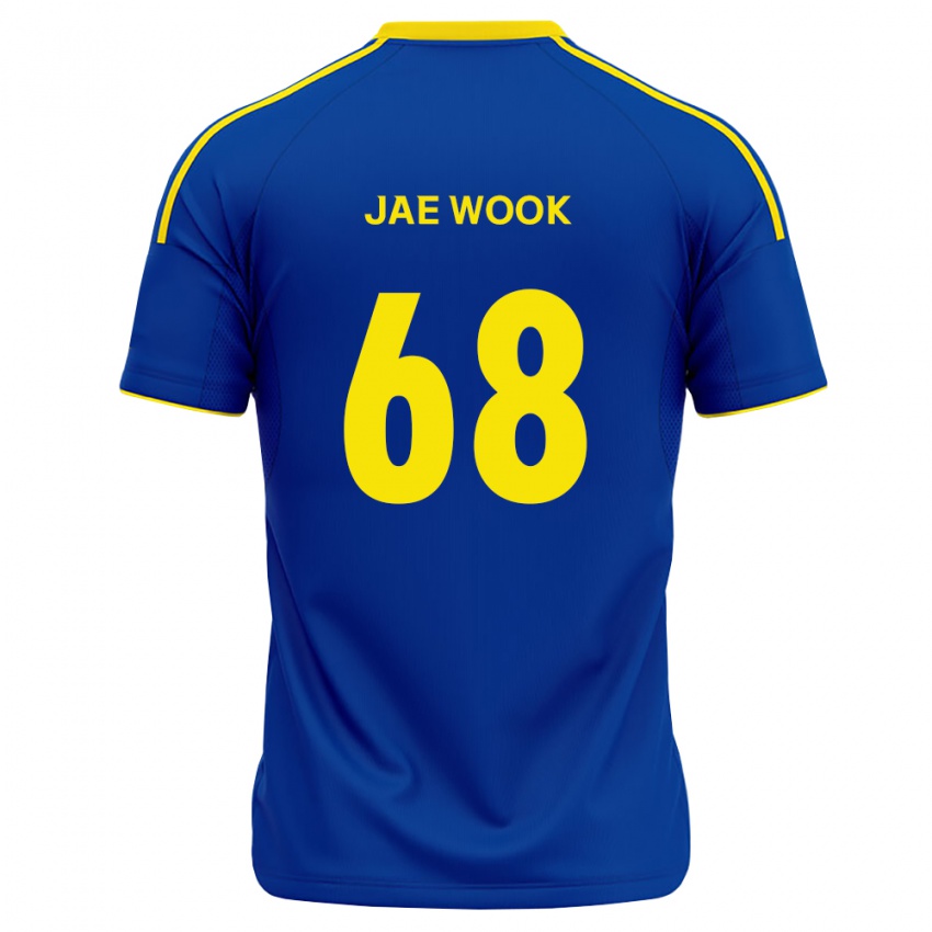 גברים Jae-Wook Lee #68 כחול מלכותי צהוב ג'רזי ביתית 2026/27 חולצה קצרה