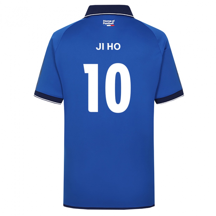 גברים Ji-Ho Lee #10 כחול מלכותי לבן אדום ג'רזי ביתית 2026/27 חולצה קצרה