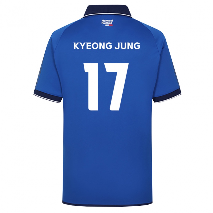 גברים Kyeong-Jung Kim #17 כחול מלכותי לבן אדום ג'רזי ביתית 2026/27 חולצה קצרה גברים Kyeong-Jung Kim #17 כחול מלכותי לבן אדום ג'רזי ביתית 2026/27 חולצה קצרה