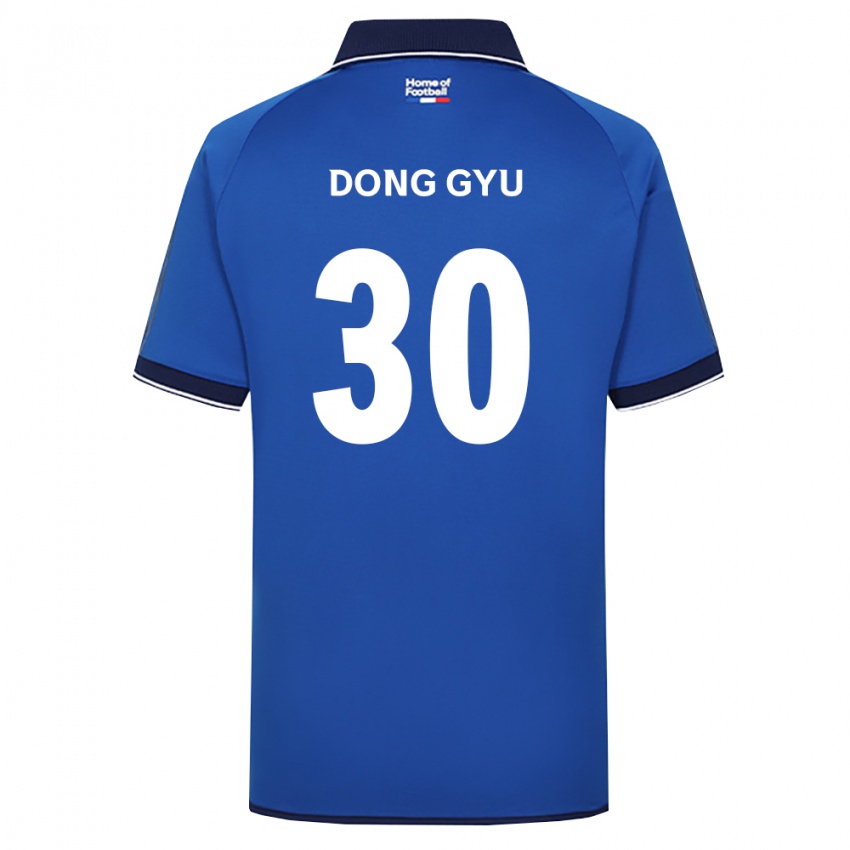 גברים באאק דונג-קיו #30 כחול מלכותי לבן אדום ג'רזי ביתית 2026/27 חולצה קצרה