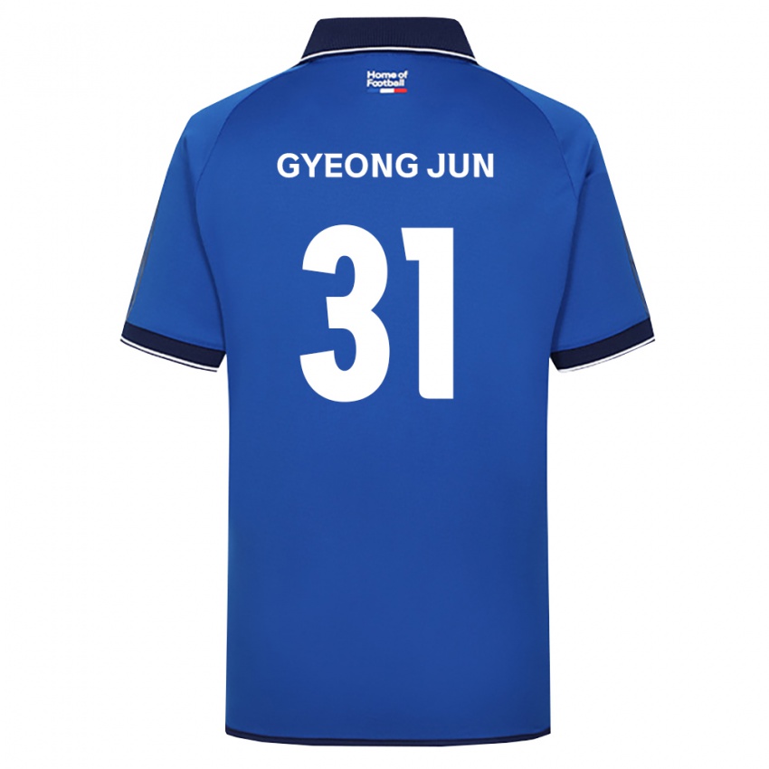 גברים Gyeong-Jun Lee #31 כחול מלכותי לבן אדום ג'רזי ביתית 2026/27 חולצה קצרה