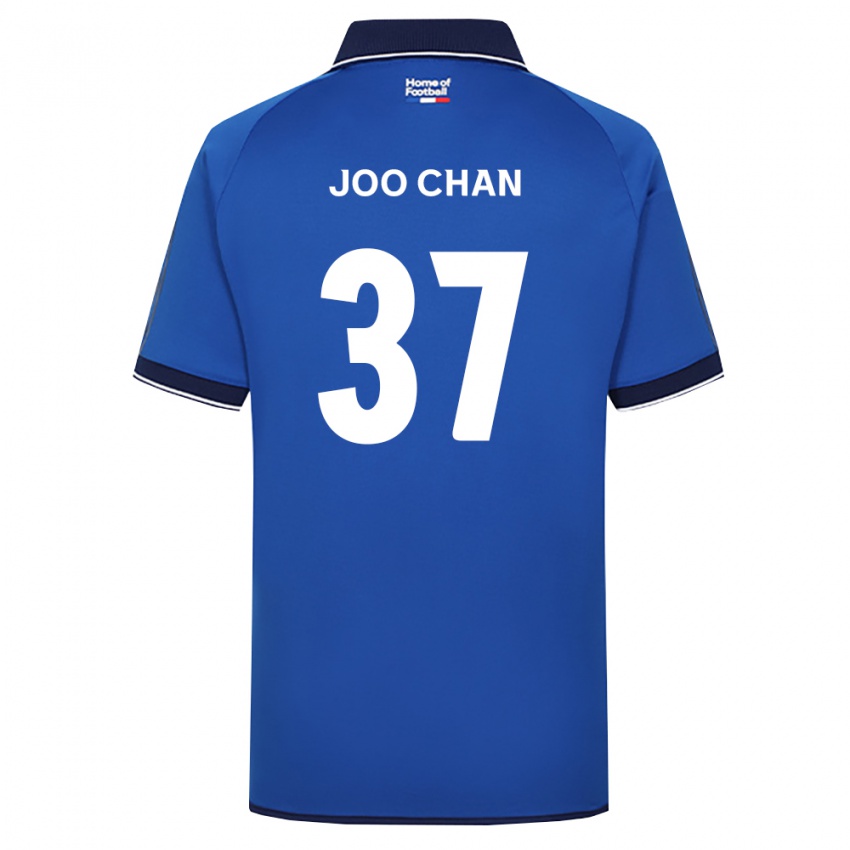 גברים Joo-Chan Kim #37 כחול מלכותי לבן אדום ג'רזי ביתית 2026/27 חולצה קצרה