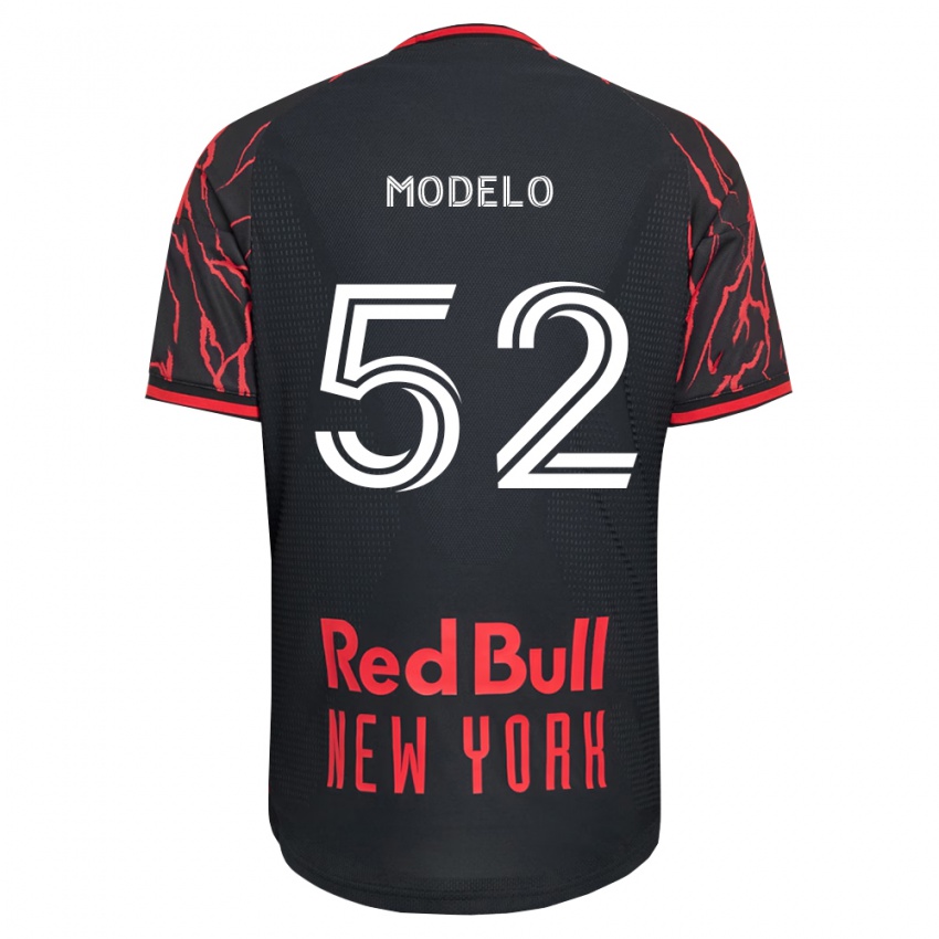 גברים Aimar Modelo #52 אדום שחור לבן ג'רזי ביתית 2026/27 חולצה קצרה