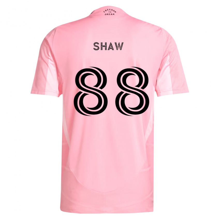 גברים Alexander Shaw #88 ורוד שחור ג'רזי ביתית 2026/27 חולצה קצרה
