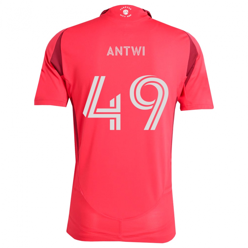 גברים Seth Antwi #49 מג'נטה לבן ג'רזי ביתית 2026/27 חולצה קצרה