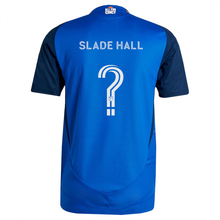 גברים Slade Hall #0 כחול מלכותי כתום ג'רזי ביתית 2026/27 חולצה קצרה