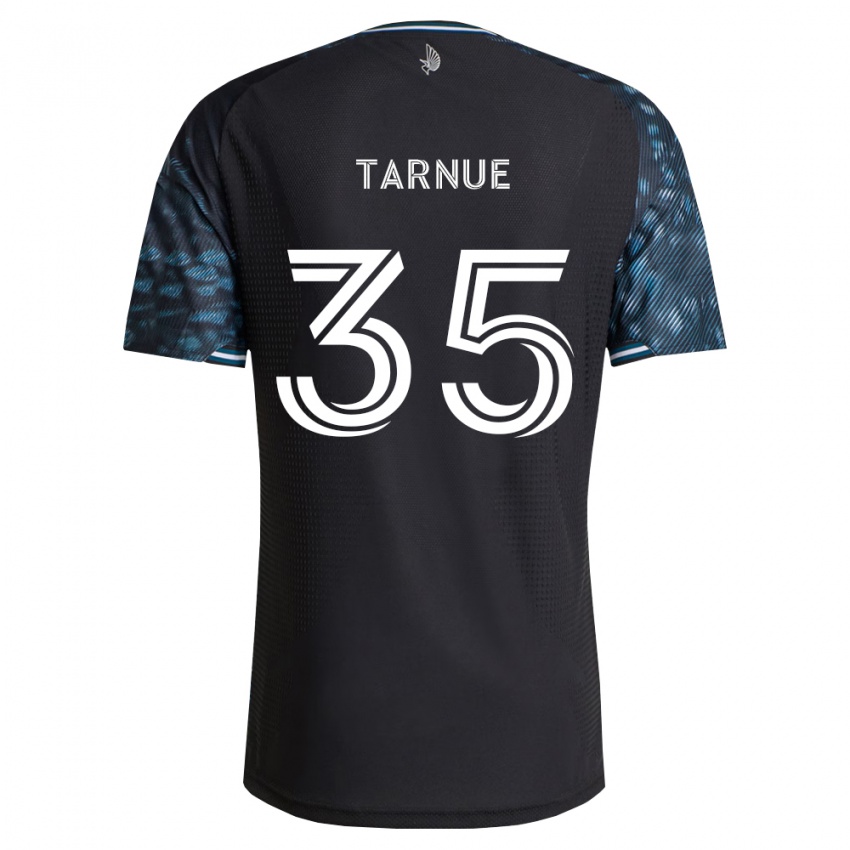 גברים Philip Tarnue #35 שחור לבן ג'רזי ביתית 2026/27 חולצה קצרה