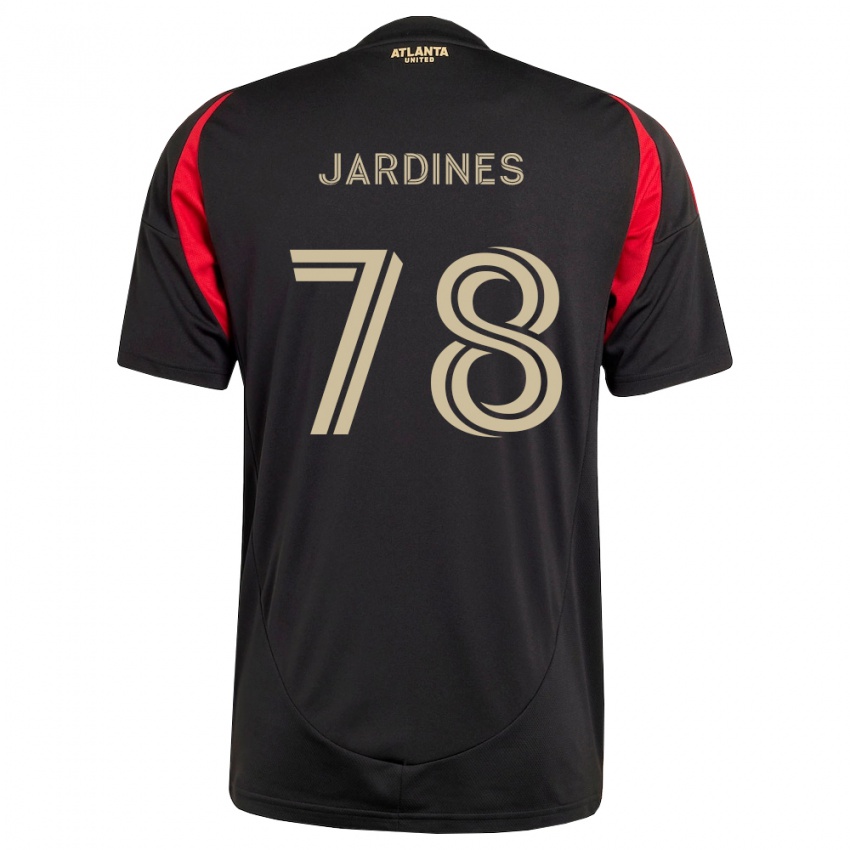 גברים Andrew Jardines #78 שחור אדום ג'רזי ביתית 2026/27 חולצה קצרה