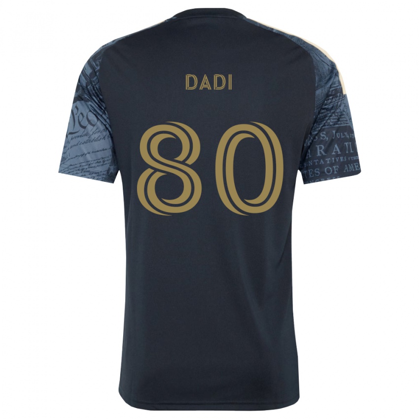 גברים Paco Dadi #80 כחול צי חום ג'רזי ביתית 2026/27 חולצה קצרה