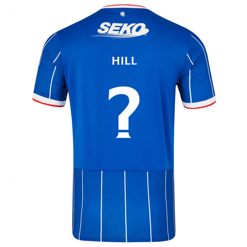 גברים קתרין היל #0 אדום כחול לבן ג'רזי ביתית 2026/27 חולצה קצרה