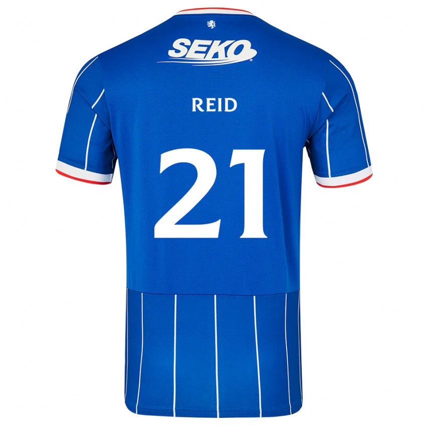 גברים Sam Reid #21 אדום כחול לבן ג'רזי ביתית 2026/27 חולצה קצרה