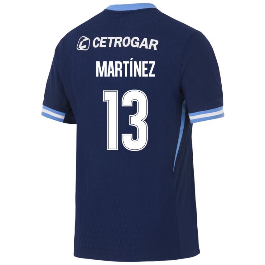 גברים Mateo Martínez #13 כחול מלכותי כחול בהיר לבן הרחק ג'רזי 2026/27 חולצה קצרה