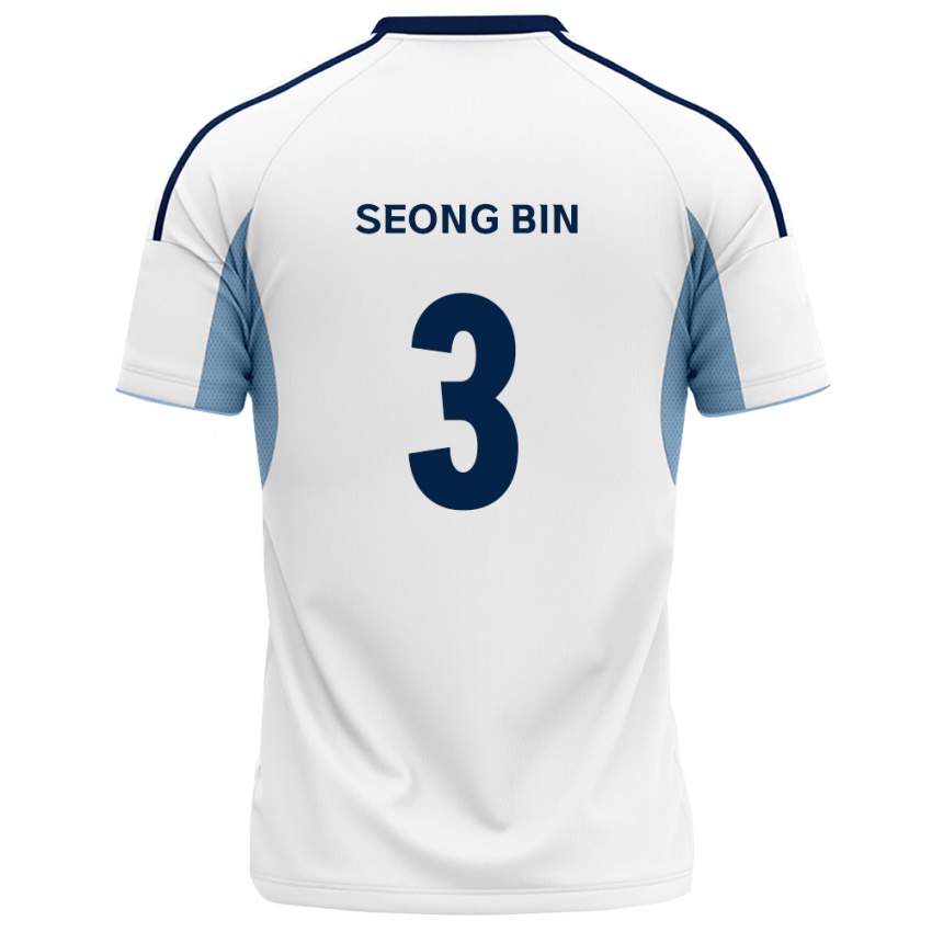 גברים Seong-Bin Jung #3 כחול מלכותי לבן הרחק ג'רזי 2026/27 חולצה קצרה
