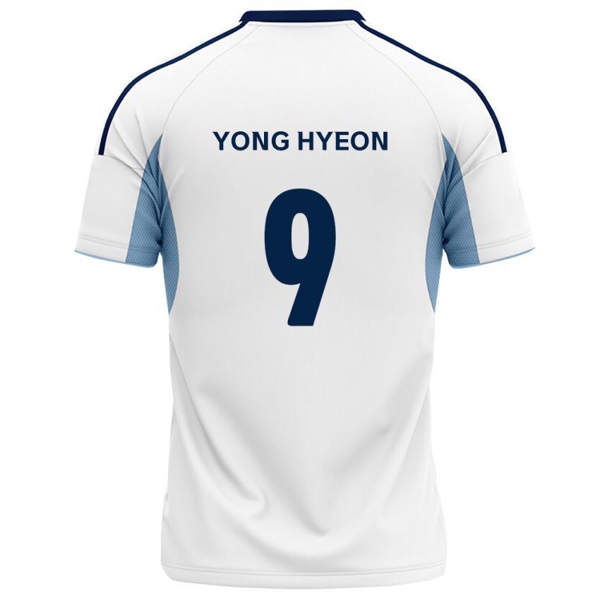 גברים Yong-Hyeon Yi #9 כחול מלכותי לבן הרחק ג'רזי 2026/27 חולצה קצרה