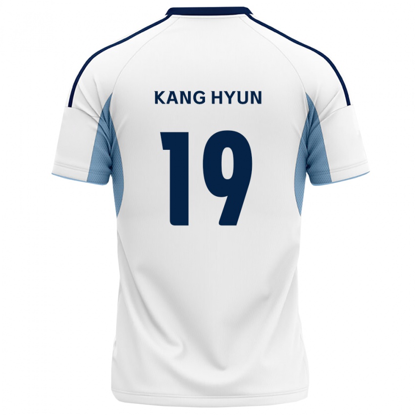 גברים Kang-Hyun Park #19 כחול מלכותי לבן הרחק ג'רזי 2026/27 חולצה קצרה