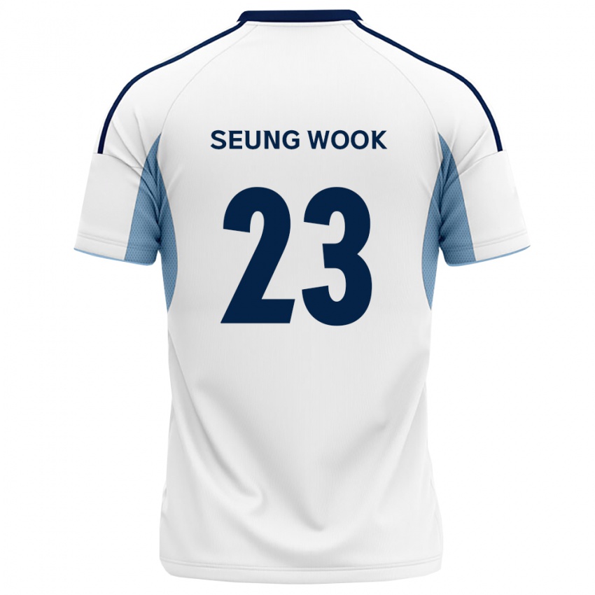 גברים Seung-Wook Seo #23 כחול מלכותי לבן הרחק ג'רזי 2026/27 חולצה קצרה