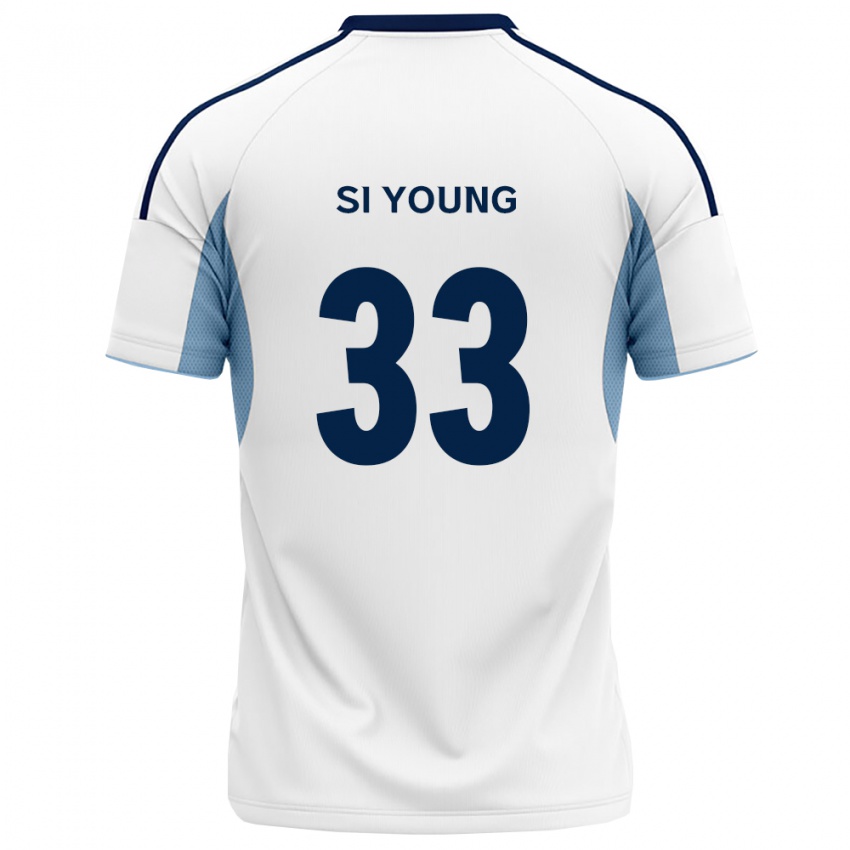 גברים See-Young Jang #33 כחול מלכותי לבן הרחק ג'רזי 2026/27 חולצה קצרה