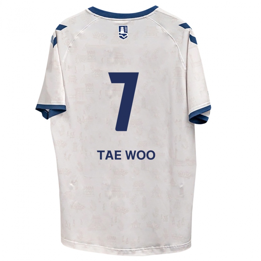 גברים Tae-Woo Kim #7 כחול מלכותי לבן הרחק ג'רזי 2026/27 חולצה קצרה גברים Tae-Woo Kim #7 כחול מלכותי לבן הרחק ג'רזי 2026/27 חולצה קצרה