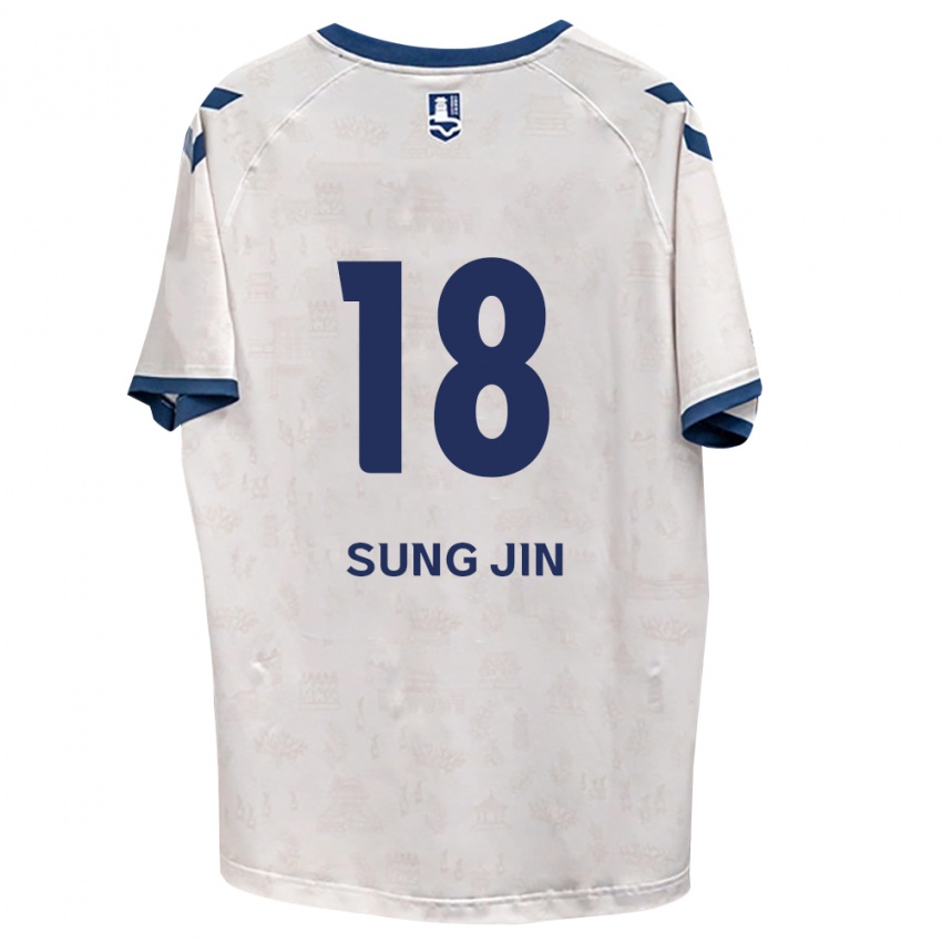 גברים Sung-Jin Yoon #18 כחול מלכותי לבן הרחק ג'רזי 2026/27 חולצה קצרה