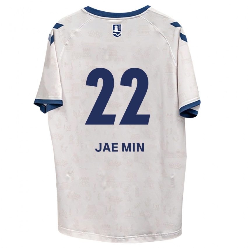 גברים Jae-Min Seo #22 כחול מלכותי לבן הרחק ג'רזי 2026/27 חולצה קצרה
