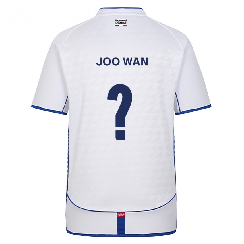גברים Joo-Wan An #0 שחור לבן אדום הרחק ג'רזי 2026/27 חולצה קצרה