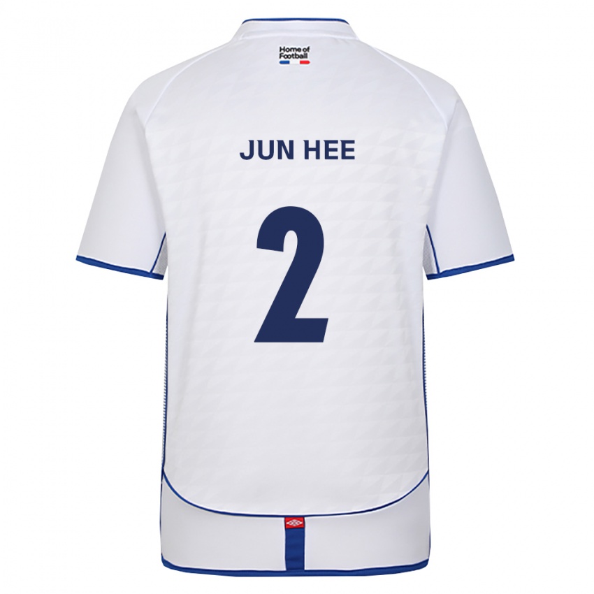 גברים Jun-Hee Park #2 שחור לבן אדום הרחק ג'רזי 2026/27 חולצה קצרה