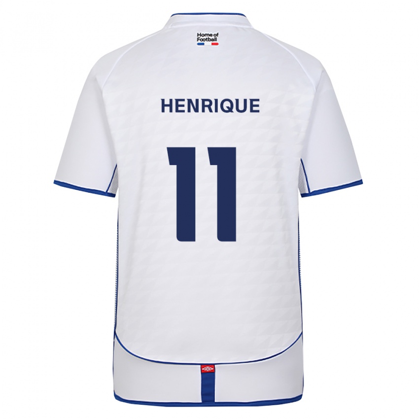 גברים Paulo Henrique #11 שחור לבן אדום הרחק ג'רזי 2026/27 חולצה קצרה