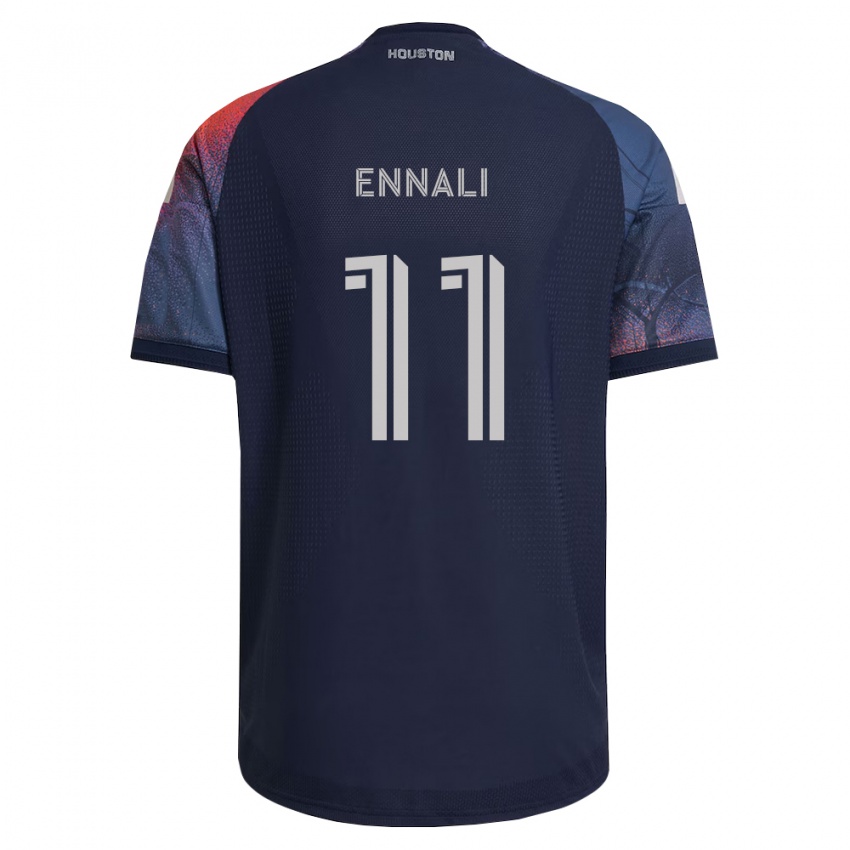 גברים Lawrence Ennali #11 כחול עמוק לבן כתום הרחק ג'רזי 2026/27 חולצה קצרה