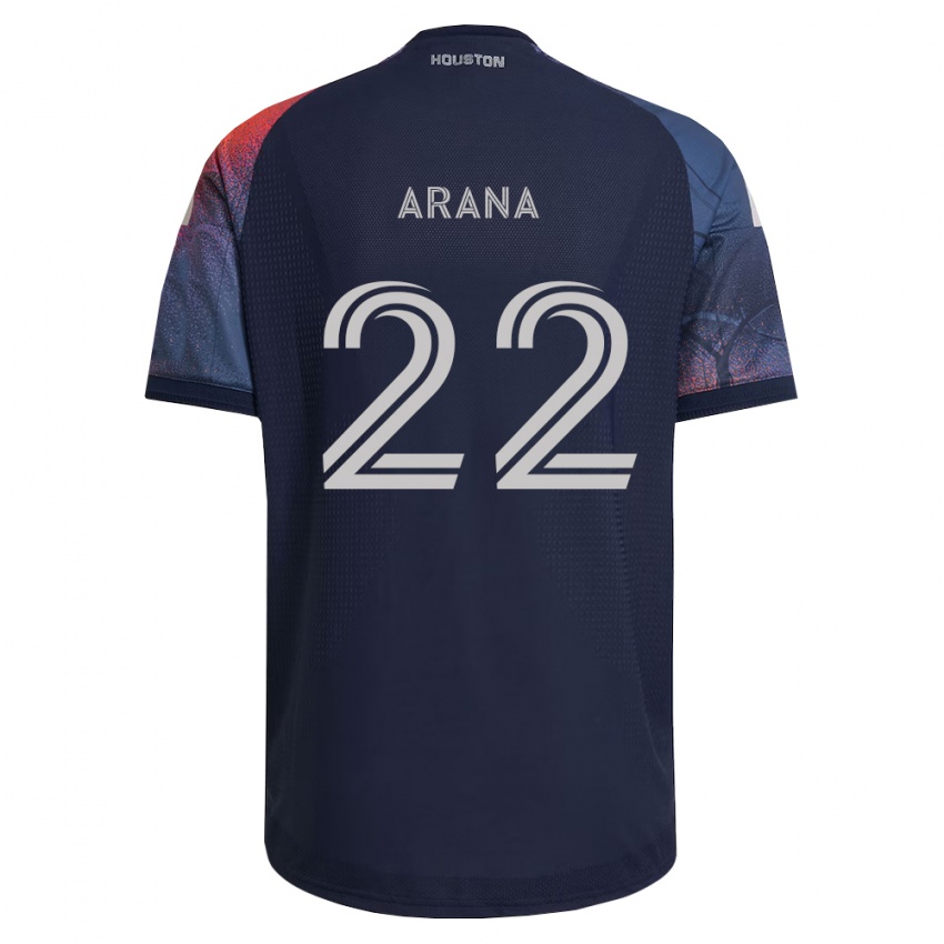 גברים Matthew Arana #22 כחול עמוק לבן כתום הרחק ג'רזי 2026/27 חולצה קצרה