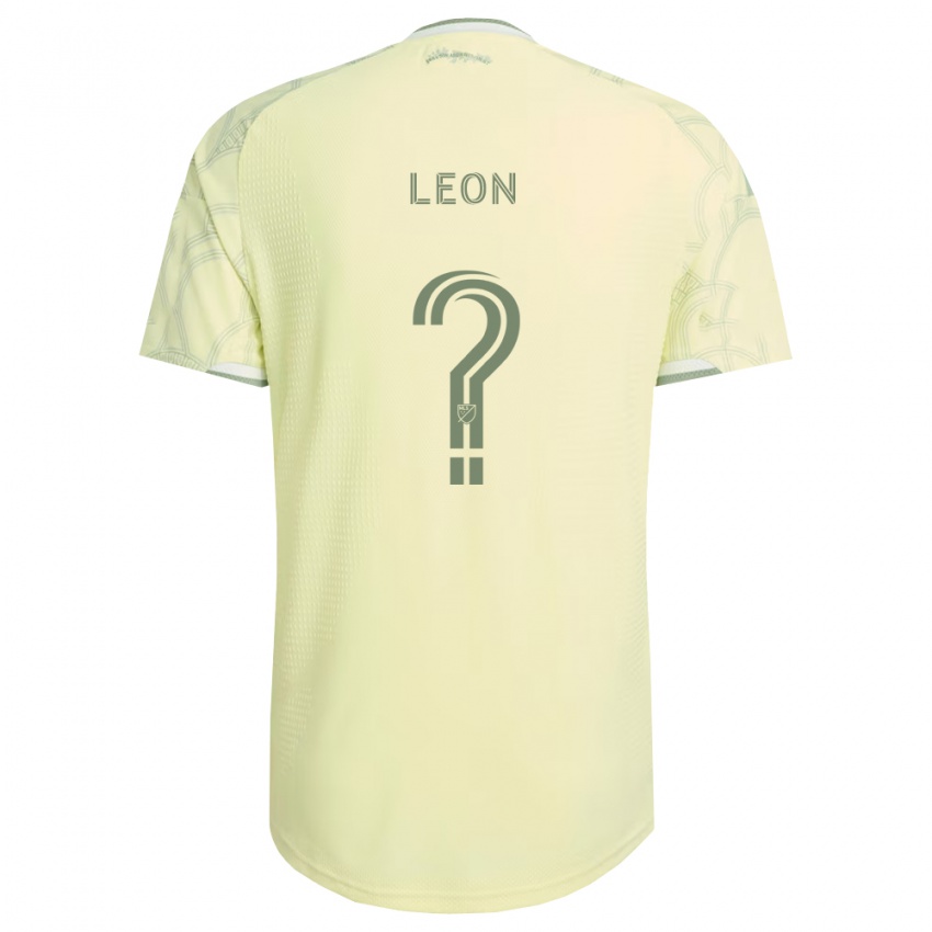 גברים Brenden Leon #0 בז' לבן הרחק ג'רזי 2026/27 חולצה קצרה
