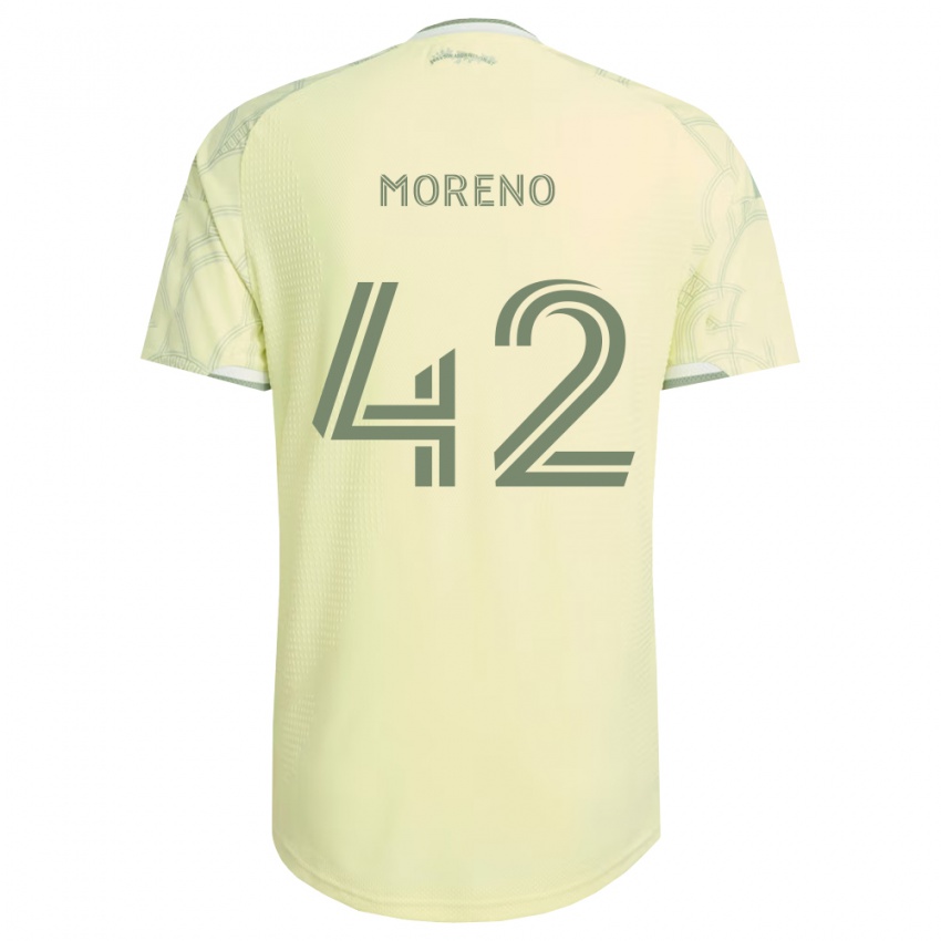 גברים Alexis Moreno #42 בז' לבן הרחק ג'רזי 2026/27 חולצה קצרה