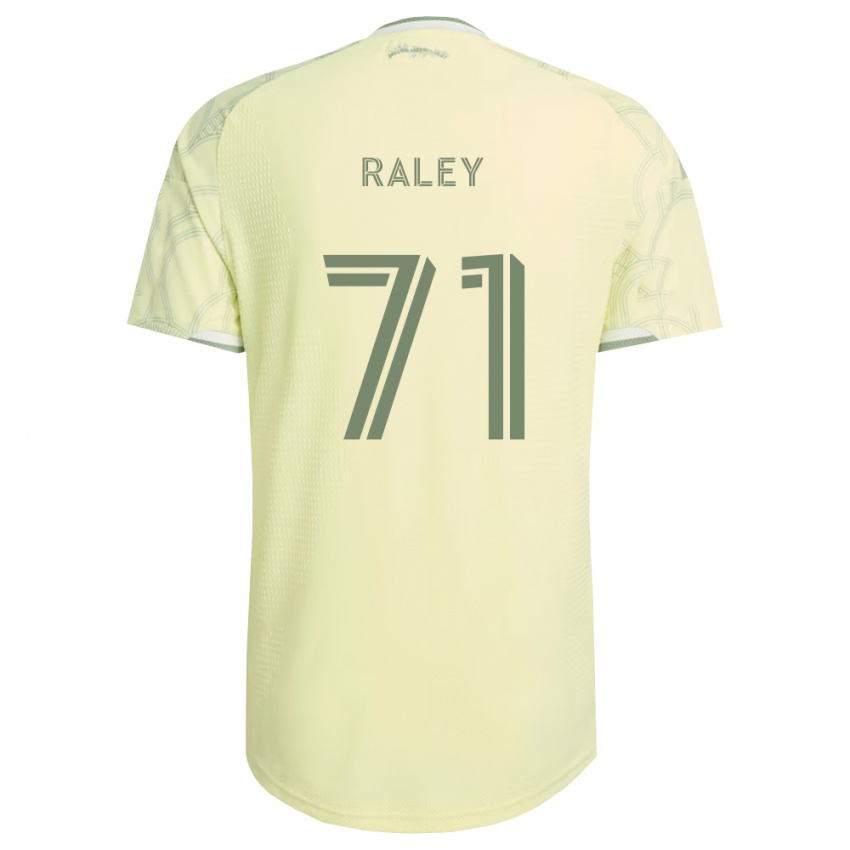 גברים Liam Raley #71 בז' לבן הרחק ג'רזי 2026/27 חולצה קצרה